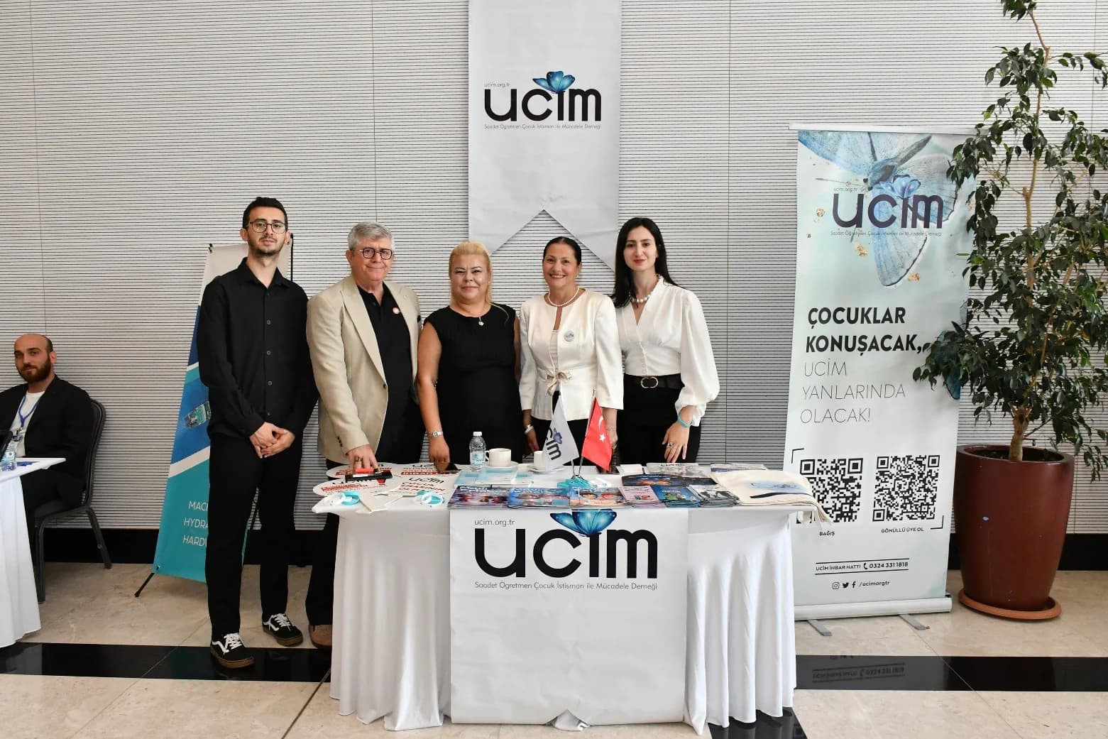 TEDARIUM etkinliğinde UCİM sosyal sorumluluk standı
